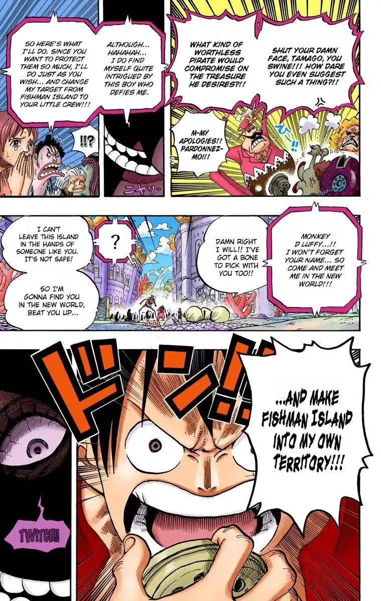 One Piece - Digital Colored Comics Chapter 651 18